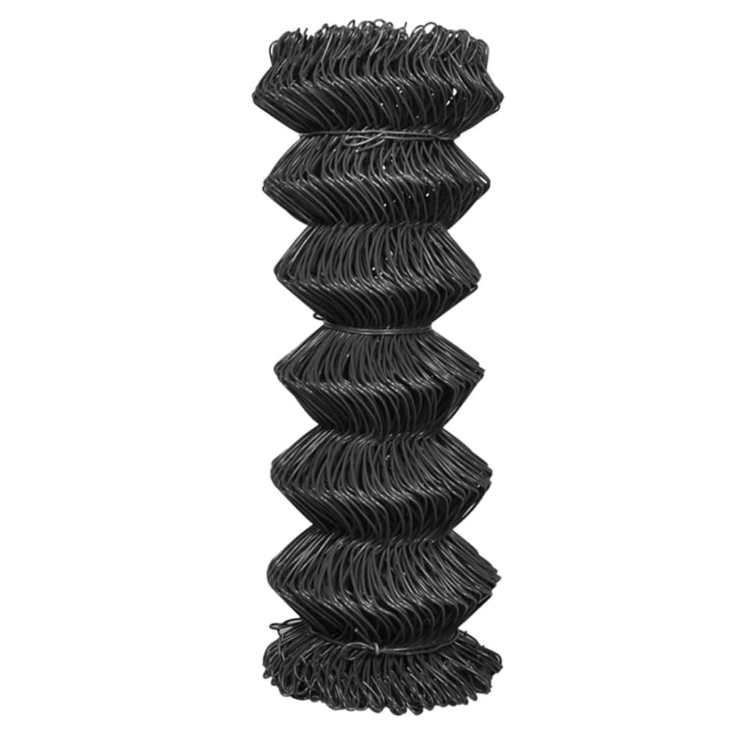 Vidaxl Valla de Tela Metálica de Acero Galvanizado 25x1 M - Color Gris