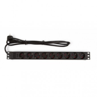 Pg pdu tipo regleta de 9 tomas con cable de 2 m