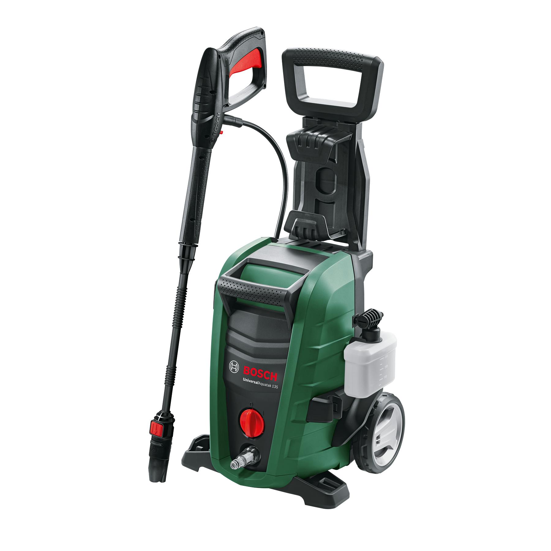 Bosch - Hidrolimpiadora UniversalAquatak 135 - 1900W, 135 bar, 410 l/h, con Boquilla 3 en 1 y Lanza