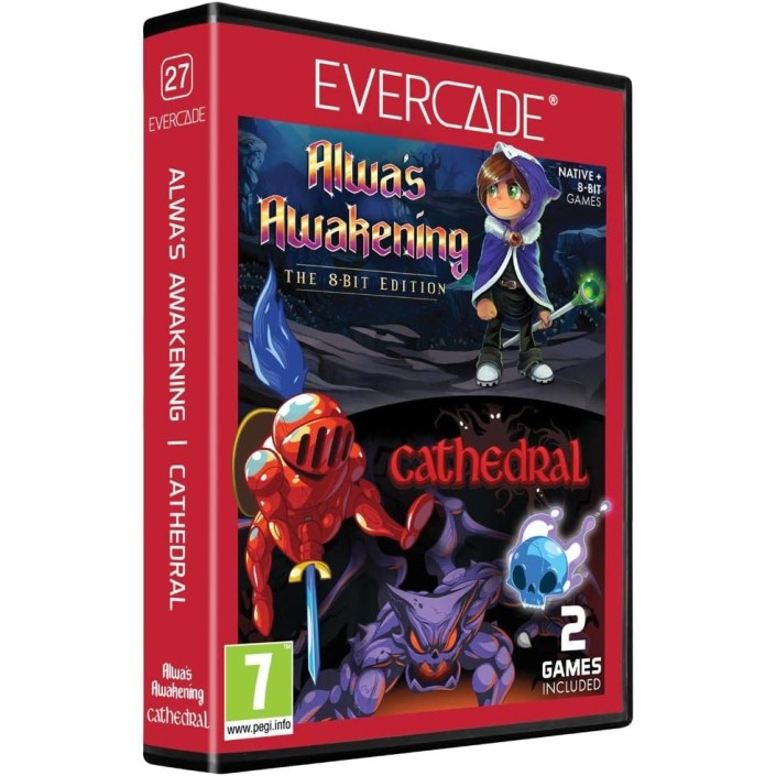 Cartucho con Juegos Alwa Cathedral para Videoconsola Evercade
