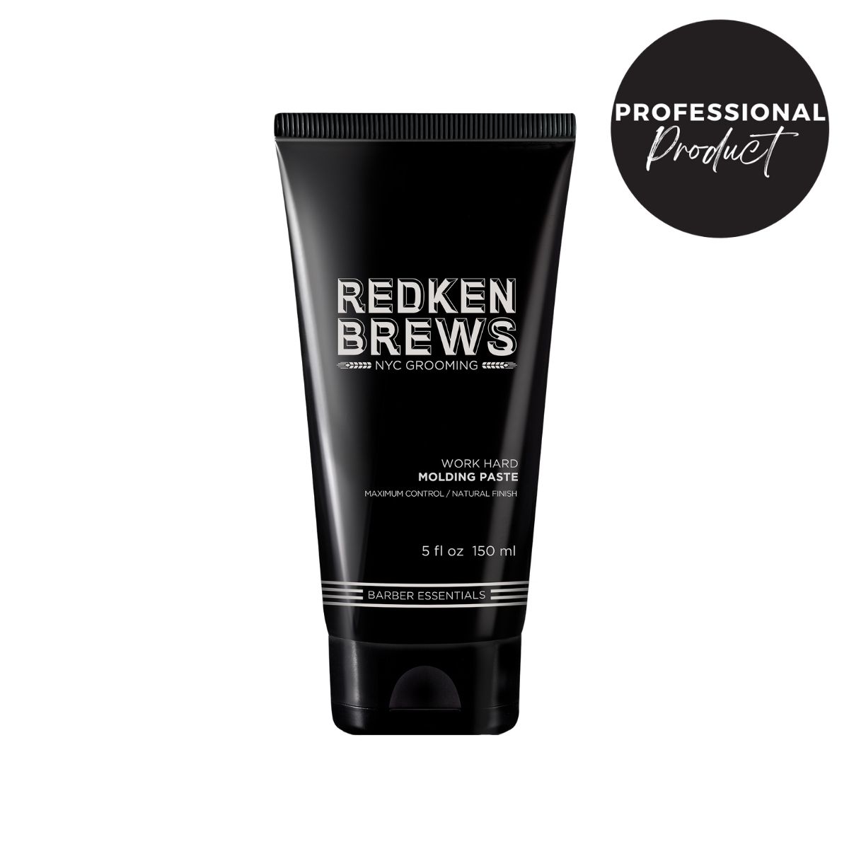 Redken - Redken | Brews Work Hard Molding Pomada 150ml | Pasta texturizada, fuerte y moldeable que trabaja el cabello con facilidad. Ideal para estilos con forma y control extremo a la vez que flexible enfocada al público masculino.