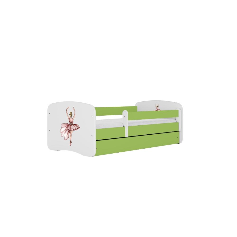 Cama 180 x 80 cm Kocot Kids BabyDreams Dancer Green