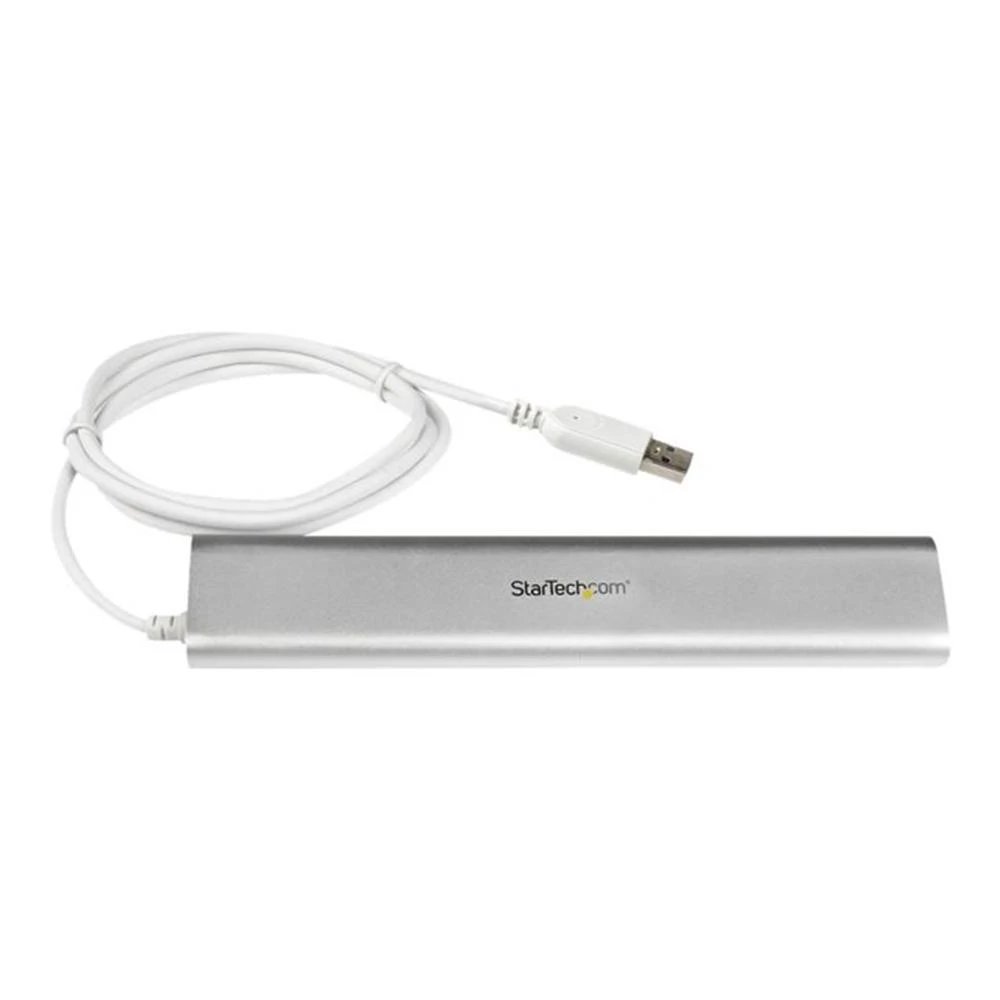 HUB Switch puertos 7 x USB 3.0 Tipo A (Superspeed, hasta 5 Gbps); retrocompatible con USB 2.0 y 1.1; incluye cable USB Superspeed de 98 cm StarTech ST73007UA  | USB 3.0, Plata