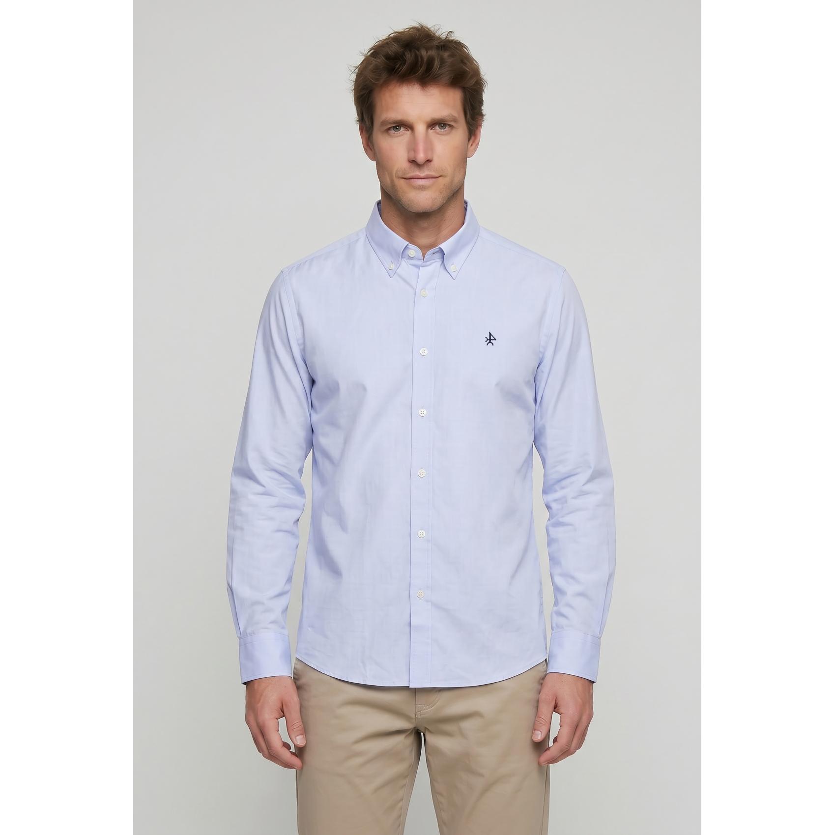 Camisa Valecuatros clásica color celeste