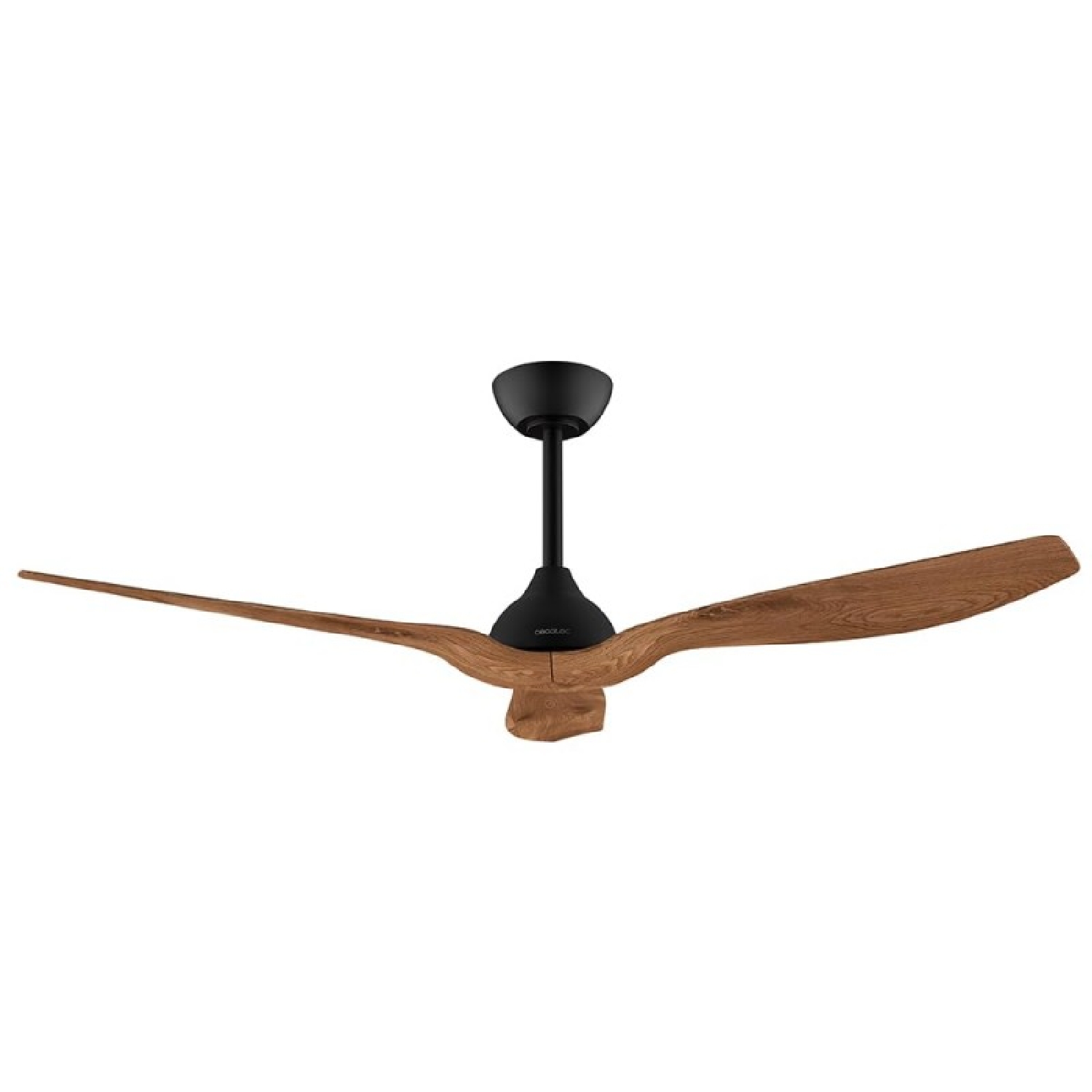 Cecotec Ventilador de Techo EnergySilence Aero 5200 BlackWood, Motor DC 36W, Diámetro 132 cm, Mando, Temporizador
