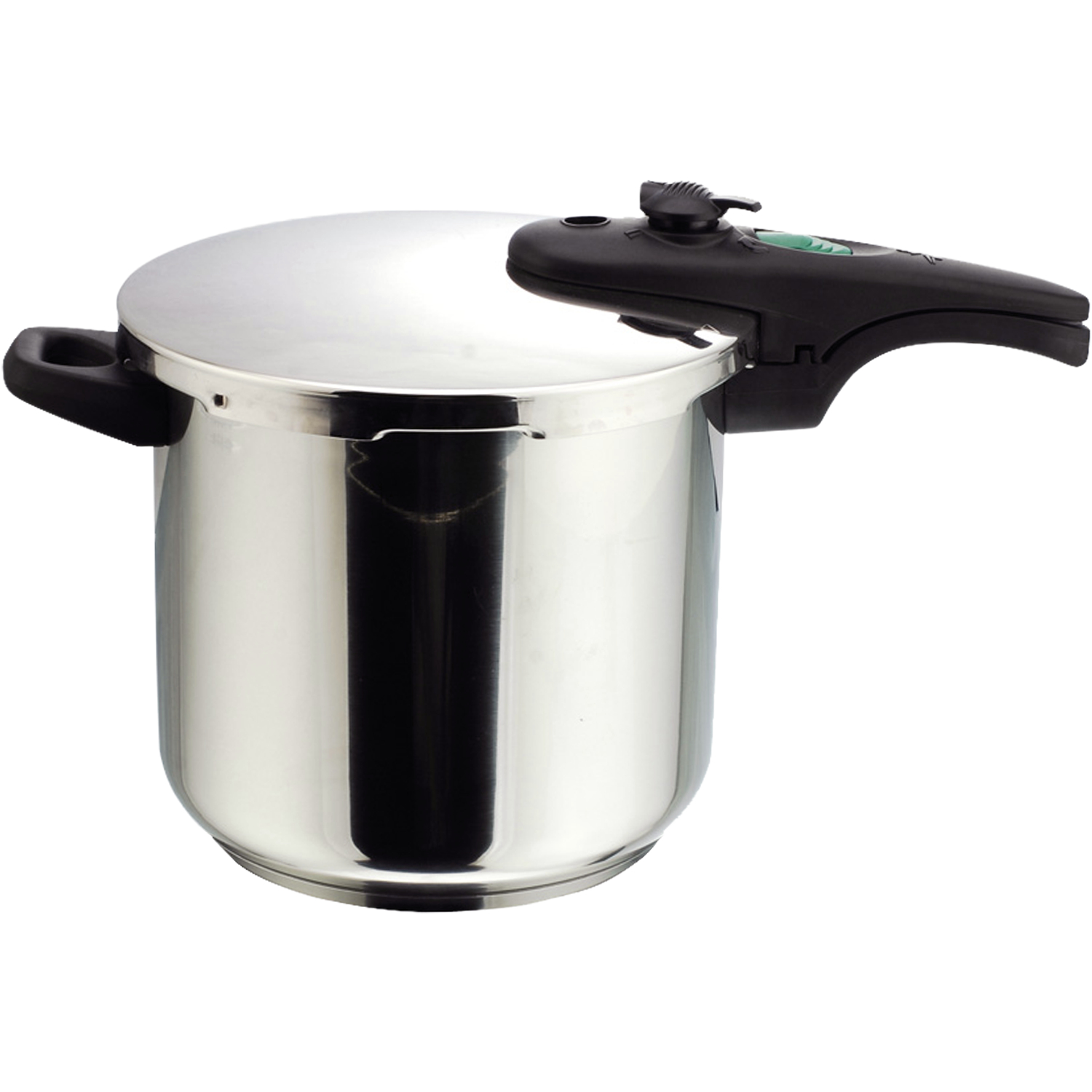MAGEFESA ATHENAS Olla a Presión Súper Rápida, Fabricada en Acero Inoxidable 18/10, Fondo Termodifusor y Apta con Inducción