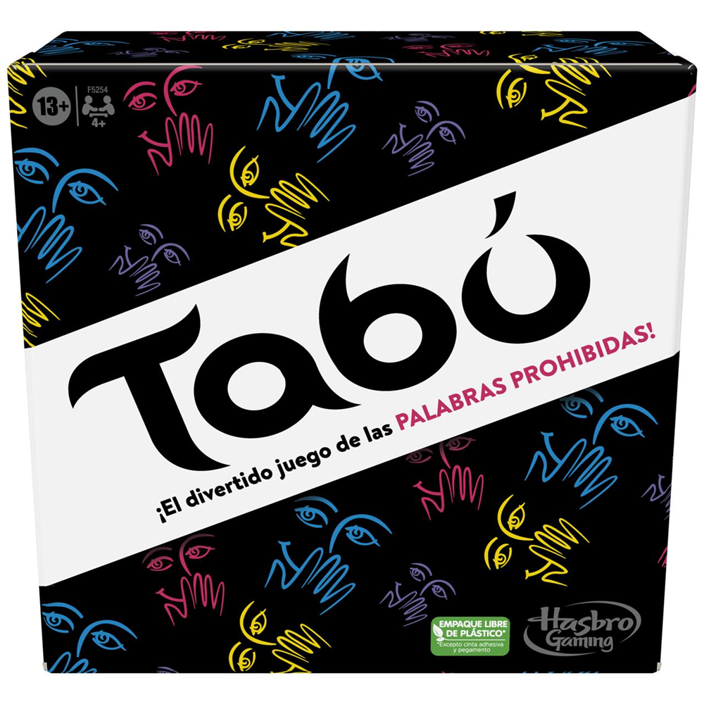 Juego Taboo ¡no digas las palabras prohibidas! (plastilina F5254105)