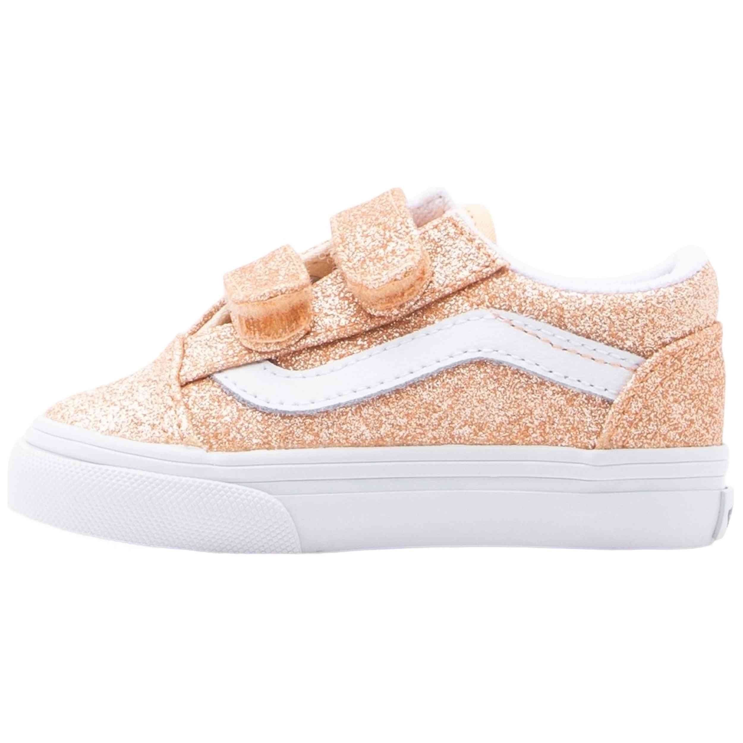 Zapatillas Vans modelo Old Skool V para Bebe en color Naranja