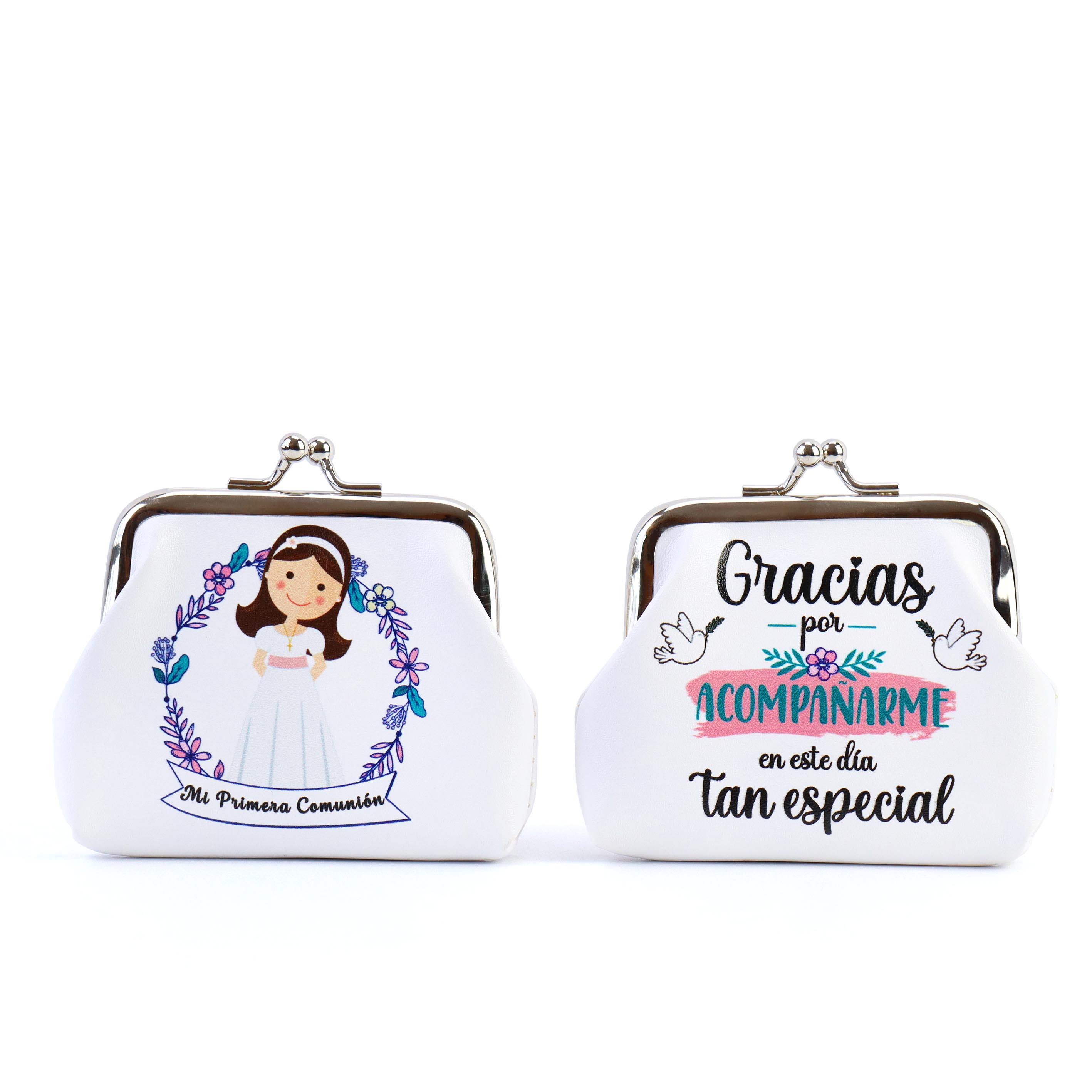 Pack de 12 a 42 unidades de monederos para mujer, monederos de comunión niña o niño, detalles comunión mujer, recuerdos primera comunión, regalos para invitados de comunión, artículos decorativos y originales para celebraciones, Regalantes.com