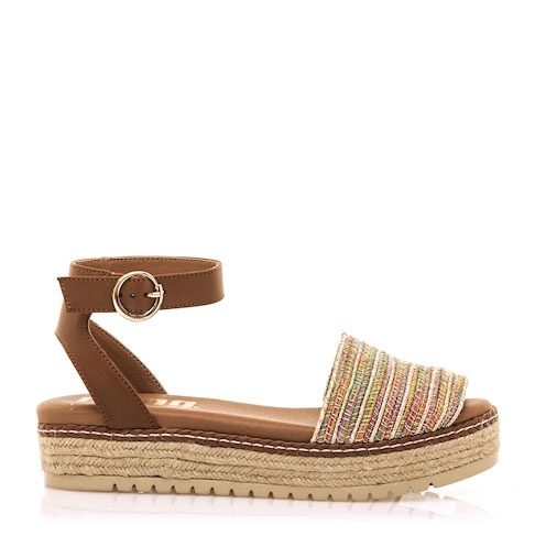 Mustang Sandalias Beige 59617-C59579 , para Mujer