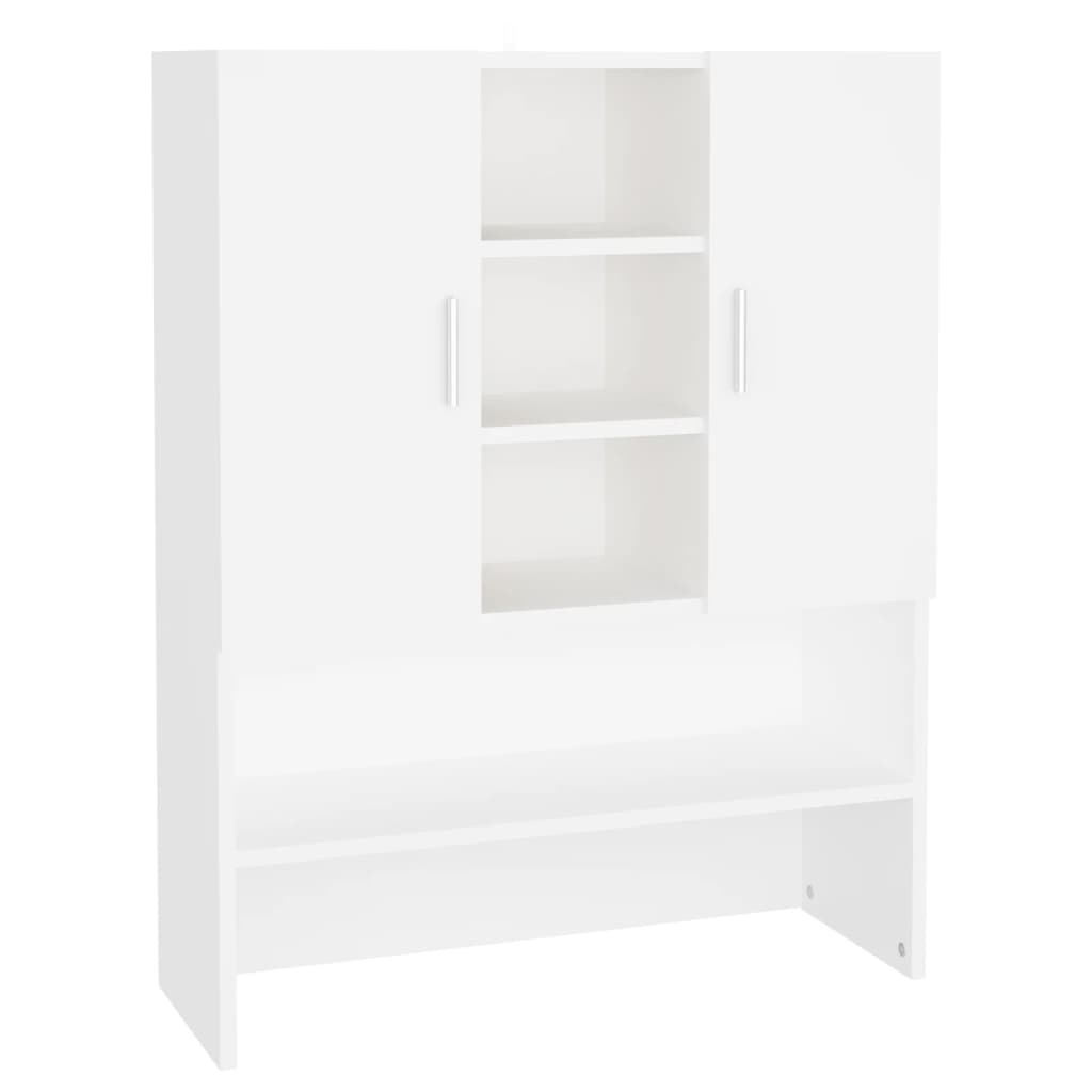 Armario de Lavadora 70,5x25,5x90 cm Estantería Muebles Colada Color Gris sonoma,  Blanco,  Blanco brillante y mas