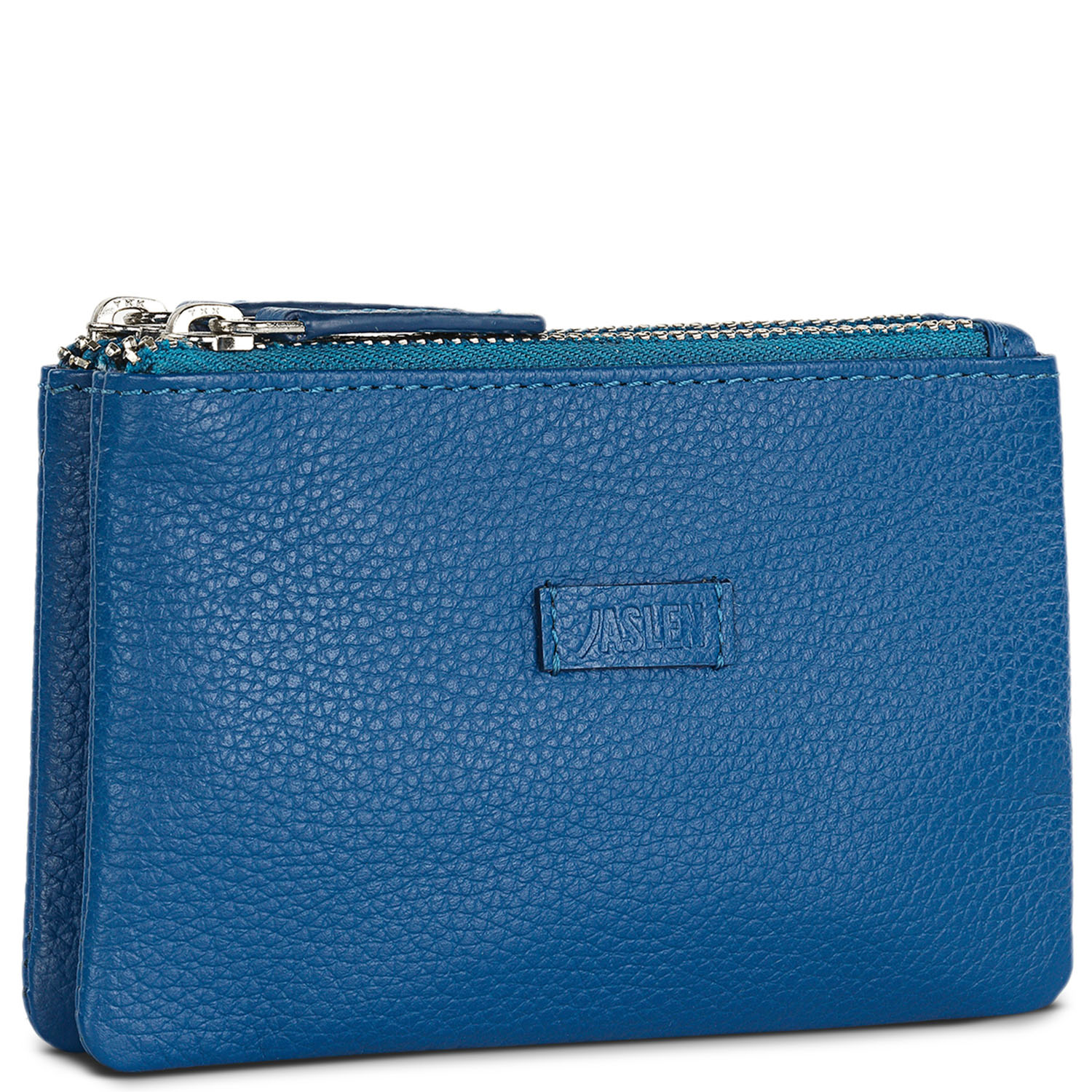 Monedero Mujer Pequeño - Carteras De Mujer Piel De Marca JASLEN - Monedero Mujer Piel Con Cierre Cremallera - Cartera Mujer Piel 204660