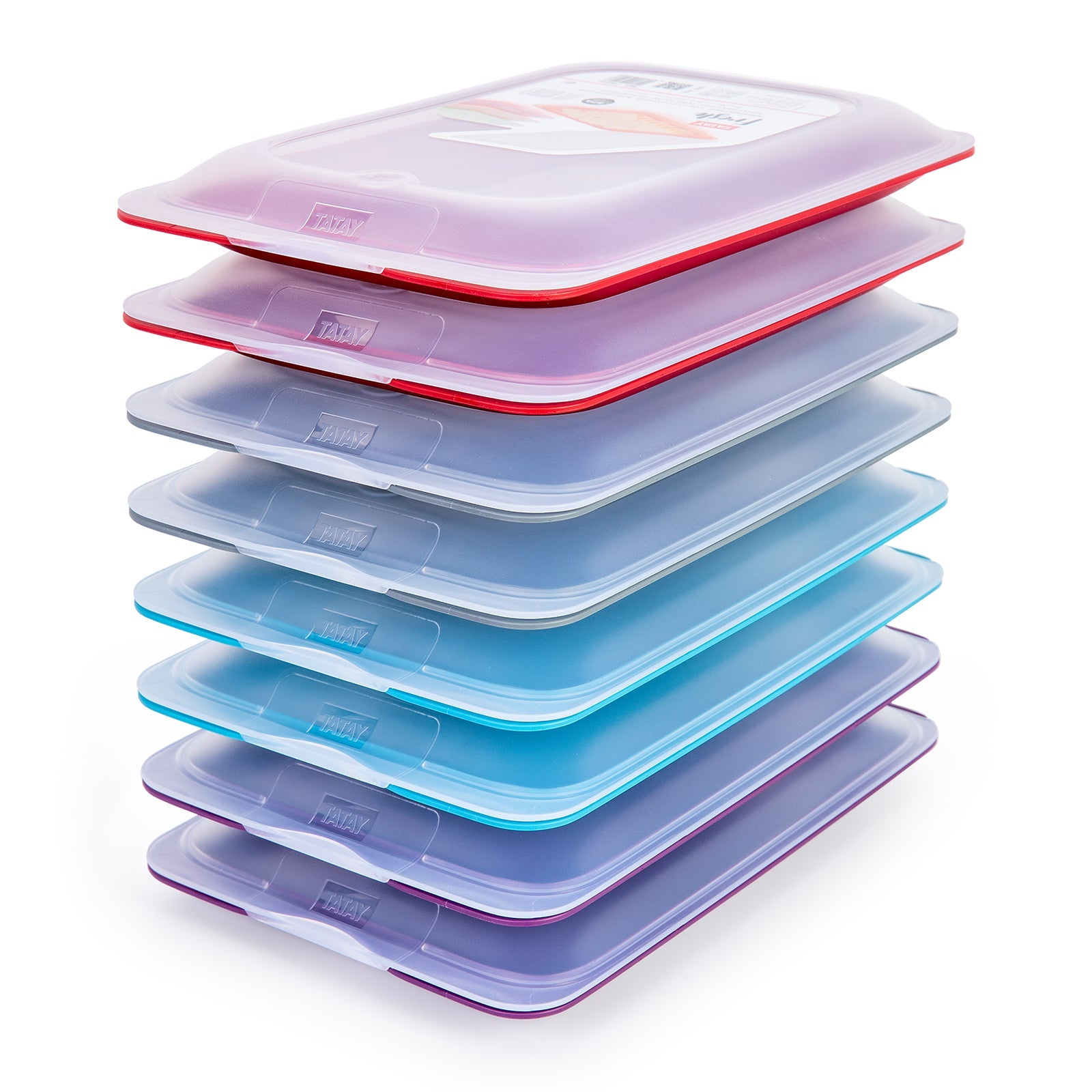 TATAY Fresh - Lote de 8 Recipientes Porta Embutidos y Alimentos. Colores Practic 22