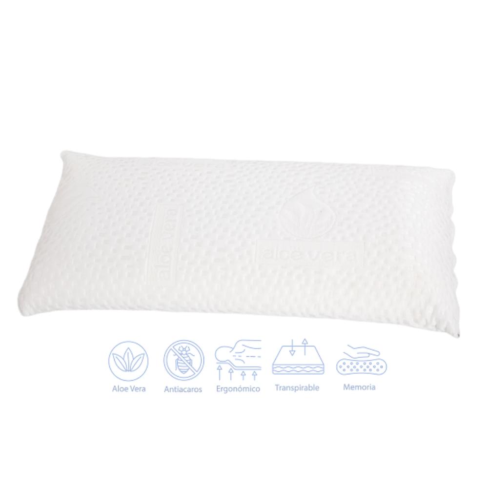 Almohada viscoelástica, varias medidas, Imperial Confort Alie Vera