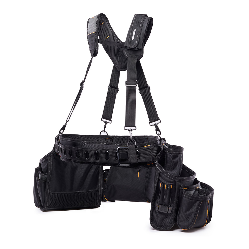 Toughbuilt Set Cinturón con Tirantes Pro Encofrador TB-301-6