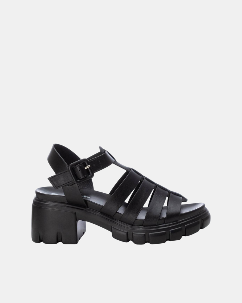 REFRESH 171540 Sandalias Abiertas Mujer Negro