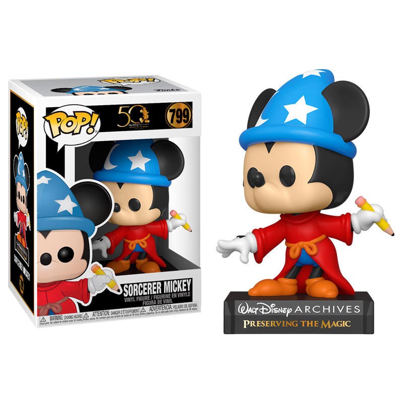 Figura Pop Disney Archives Sorcerer Mickey