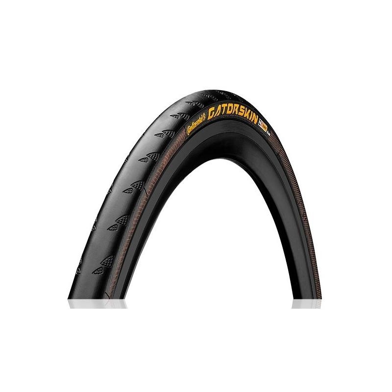 Continental - Cubierta Gatorskin 700x25 25-622 plegable para bicicleta de carretera, resistente y versátil con baja resistencia a la rodadura, ideal para asfalto y carreteras accidentadas