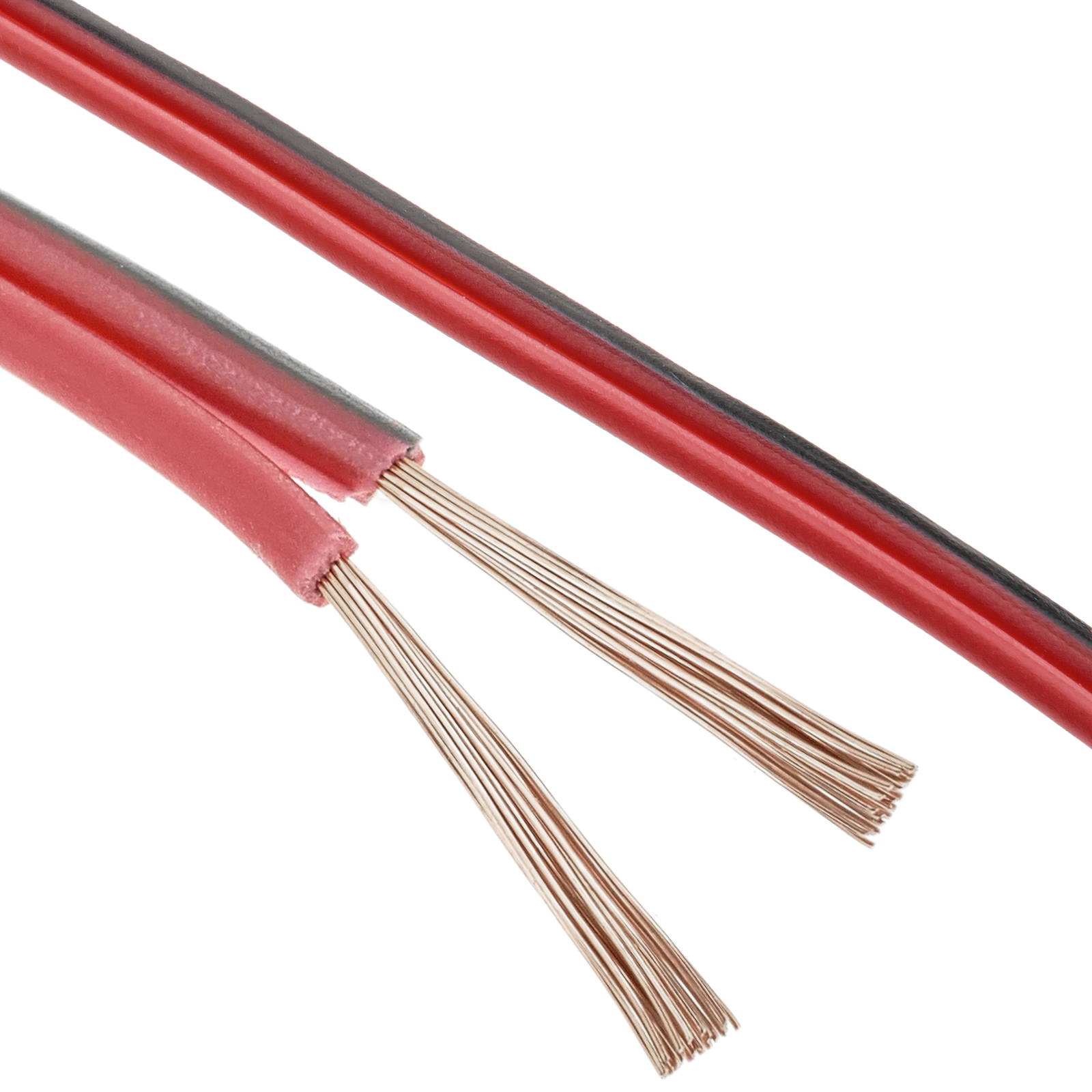 Cable eléctrico y altavoces estéreo 2x0.75mm bobina 100m - BeMatik