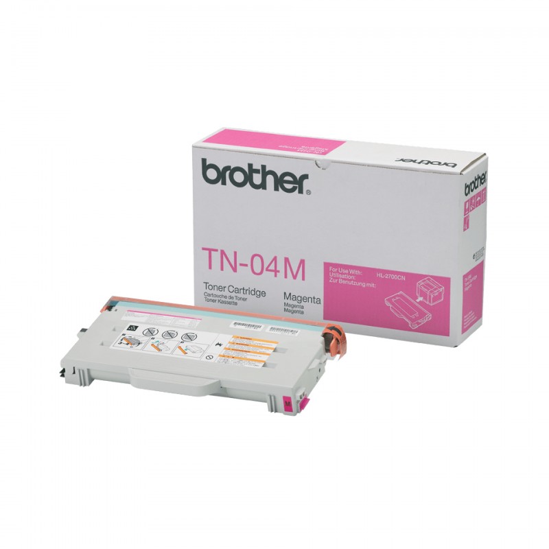Brother - TN-04M cartucho de tóner 1 pieza(s) Original Magenta TN-04M