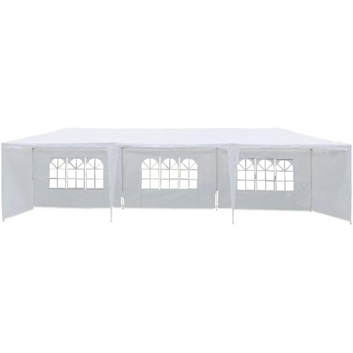 Habitat y Jardin - Carpa de recepción Carolina en poliétileno - 3 x 9 m