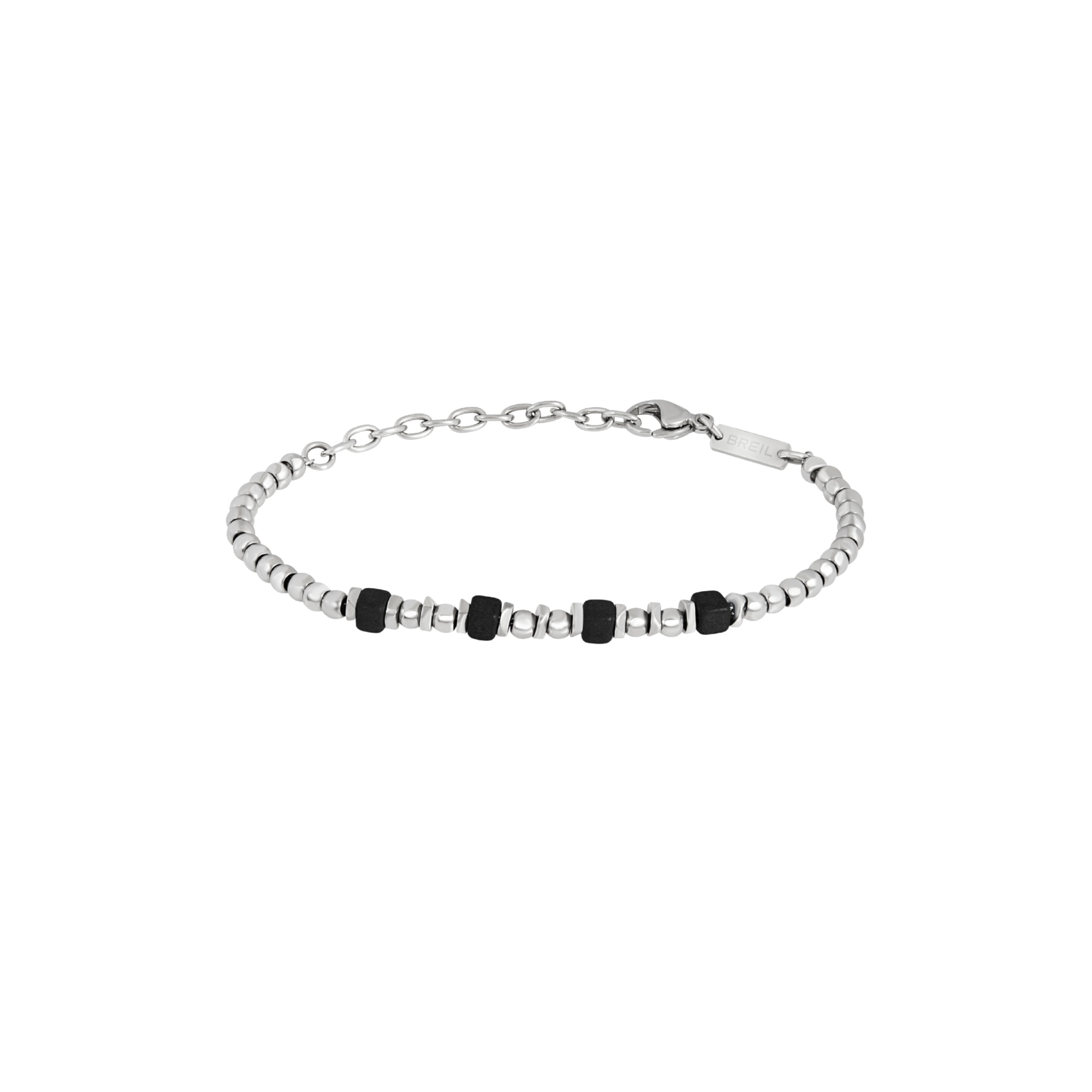 BREIL  Colección MIXOLOGY, Pulsera Hombre en Acero, CERAMICA, Ideas de regalos para Hombre