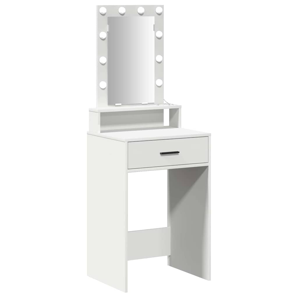 vidaXL Mesa Tocador con cajón 50 x 41 x 140 cm Madera de ingeniería