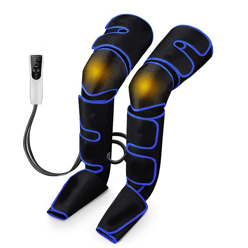 Masajeador De Piernas Con Presión De Aire Para Relajación Muscular Y Drains Líquidos 360° Promueve La Circulación Sanguínea