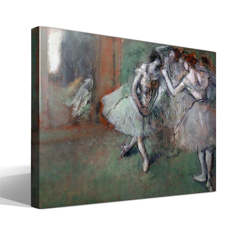 Cuadro Canvas Grupo de Bailarines Edgar Degas Alta Resolución