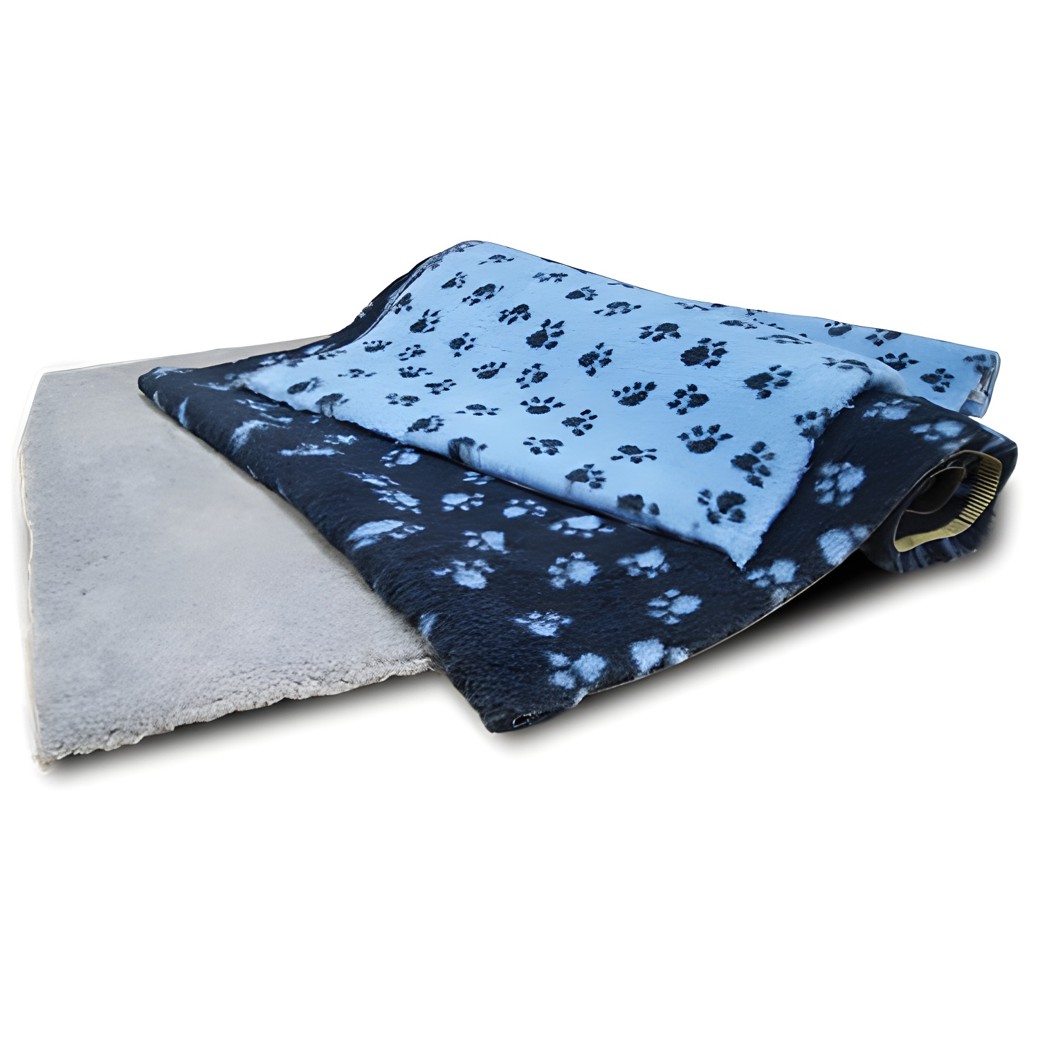 Ibañez Alfombra Absorbente 2000 Gr/m2 Gris 1m X 1,50m Base Antideslizante para Perros y Gatos