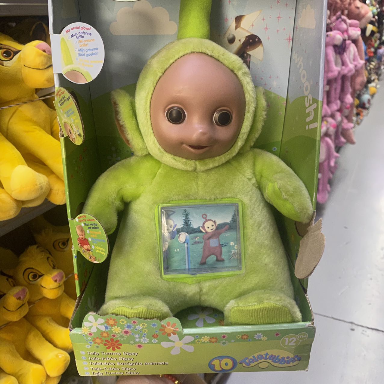 Set De 4 Peluches Teletubbies De 25 Cm - Suaves, Lavables, Ideales Para Decoración, Regalo O Juguete Para Niños