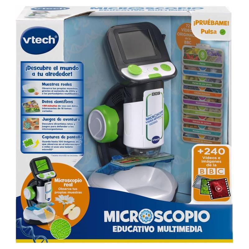 MICROSCOPIO EDUCATIVO MULTIMEDIA DE VTECH
