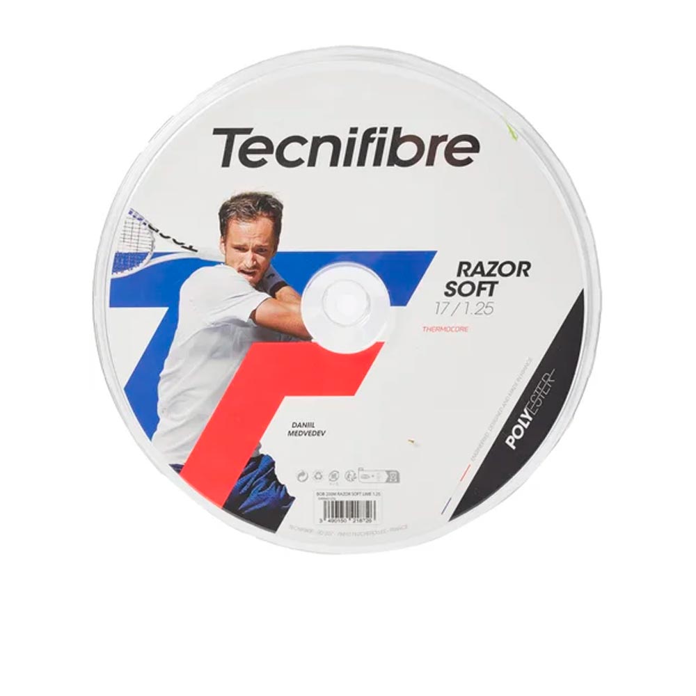Tecnifibre Bobina Cordaje Razor Soft 1.25mm 200M