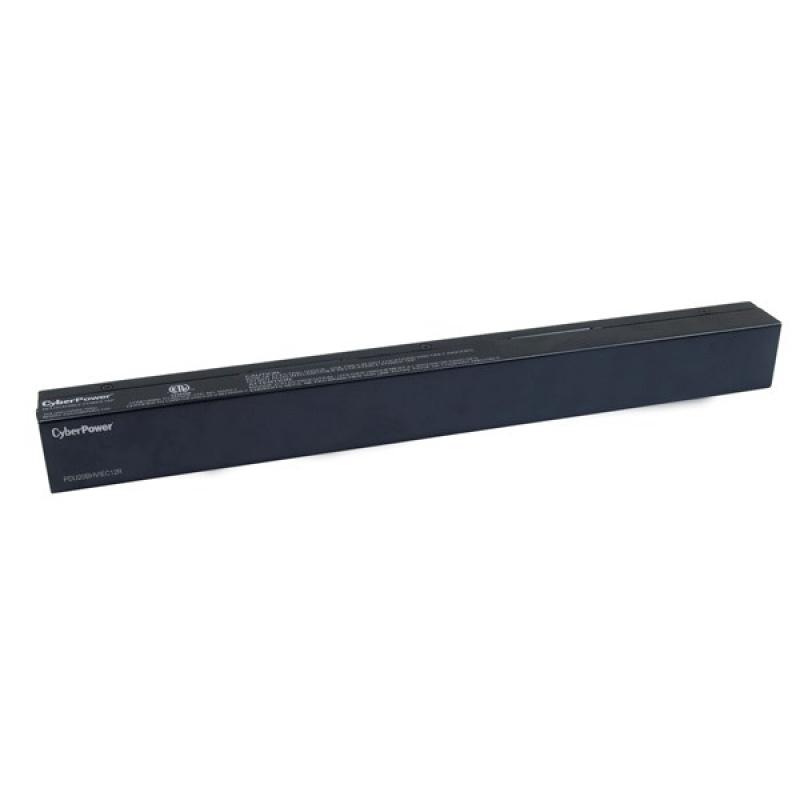 CyberPower PDU20BHVIEC12R unidad de distribución de energía (PDU) 1U Negro 12 salidas AC