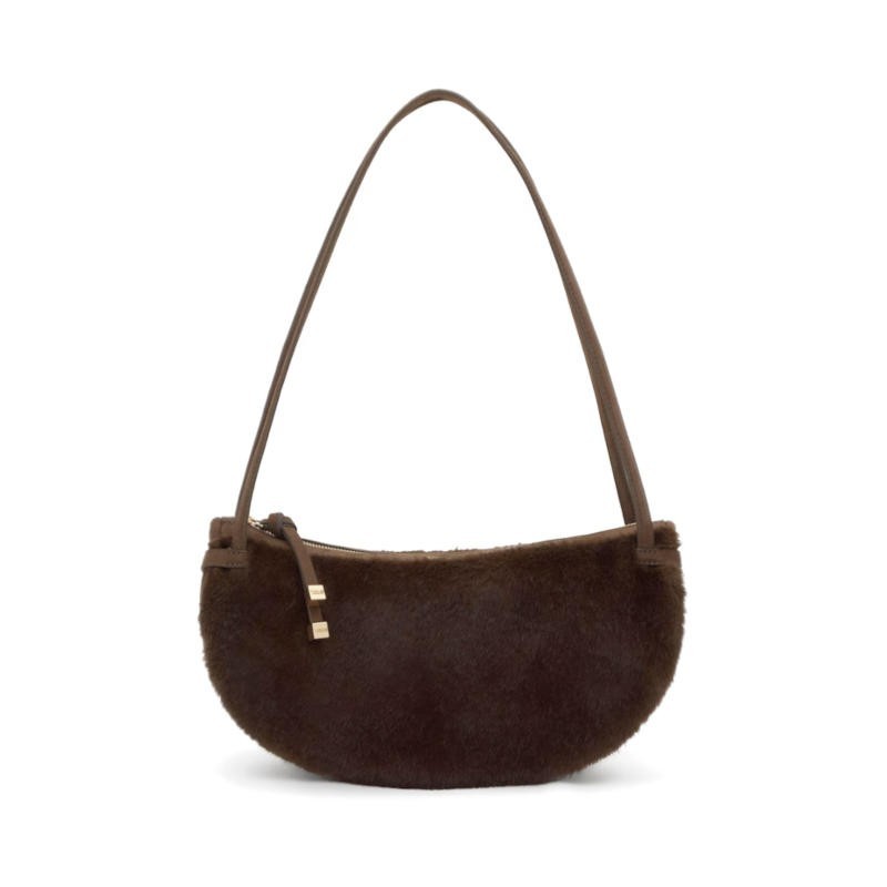 Bolso de Hombro Tous Halfmoon 2002359044 Marrón