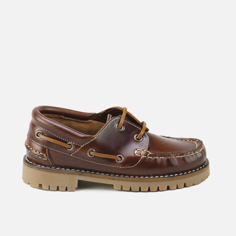 Zapatos Náuticos Cordones Marron Sibaritas | Eli 1957