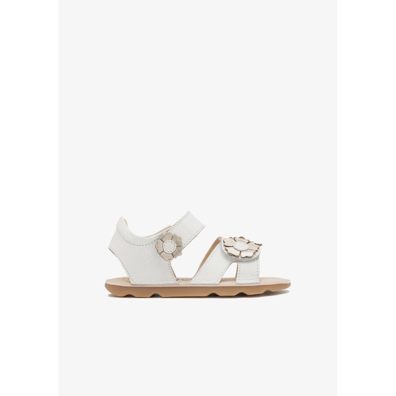 Sandalias planas niña CONGUITOS 334002 WHT SANDALIA BAREFOOT WHITE 38079 26V