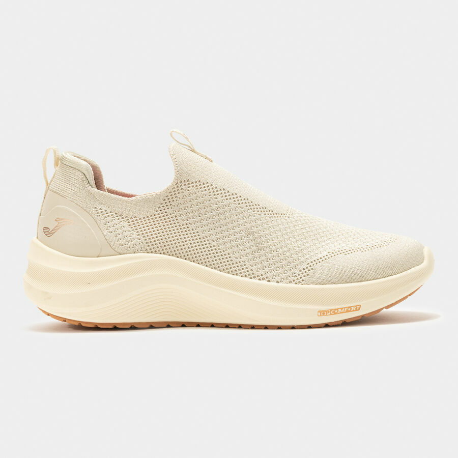 Joma Mujer Beige Zapatilla De Tiempo Libre Para Laceless Lady 2525 Talla 36