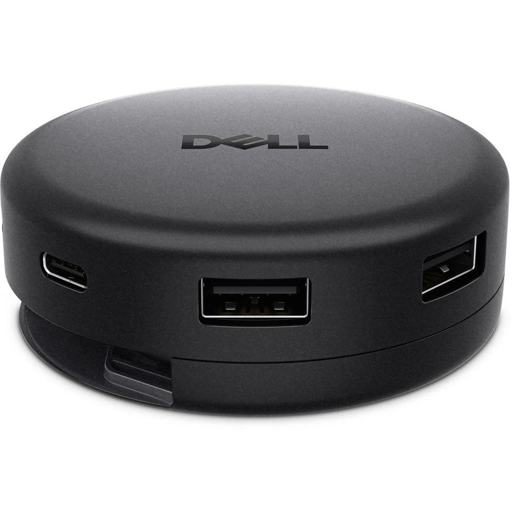 Dell - Hub USB-C Pro 7 en 1 DA326-BK-EMEA con HDMI 2.1 y DisplayPort 1.4 para profesionales, negro