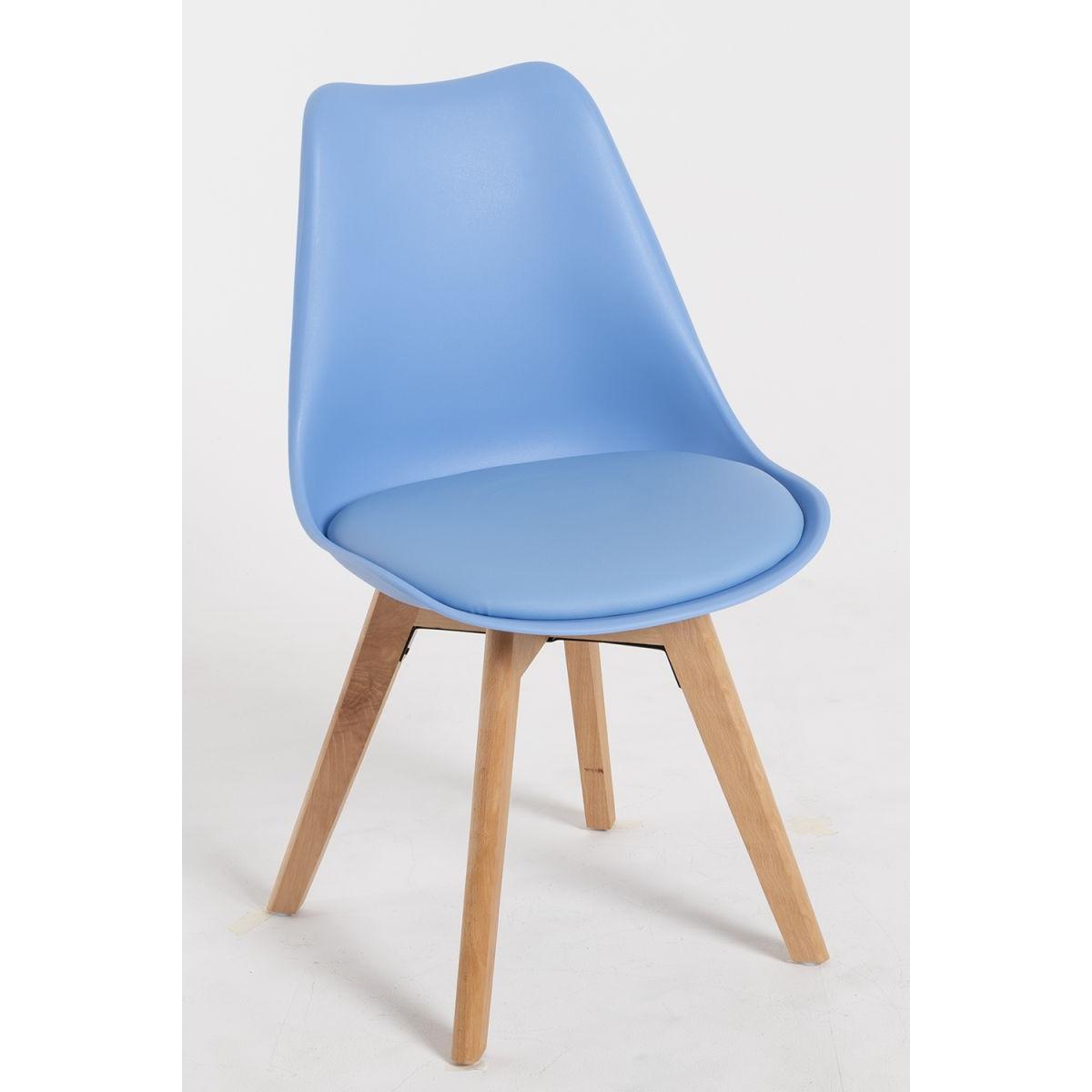 Regalos Miguel - Packs Sillas Comedor - Pack 2 Sillas Synk Basic - Azul claro