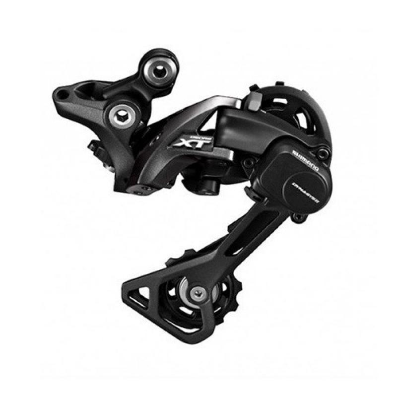 SHIMANO | Cambio DEORE XT M8000 GS 11v - El nuevo cambio DEORE XT M8000 incluye la tecnología de Shimano SHADOW RD+ con un perfil extremadamente bajo, reduciendo el esfuerzo a la hora de cambiar y