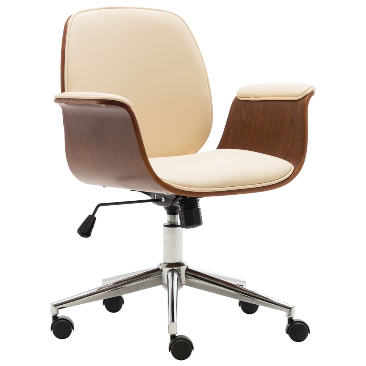 Silla de escritorio Port altura ajustable con ruedas 80-88x69x56 cm