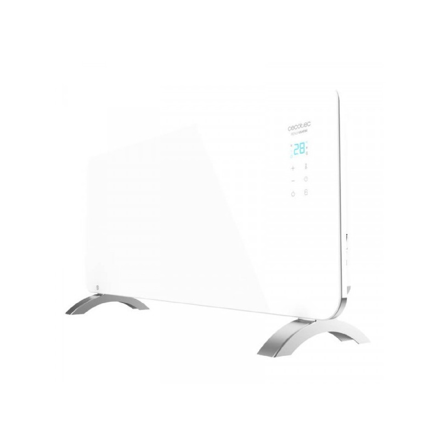 Cecotec Radiador Eléctrico Bajo Consumo Ready Warm 6750 Crystal Connection. Wifi, 2000 W, Termostato Regulable, 2 Modos