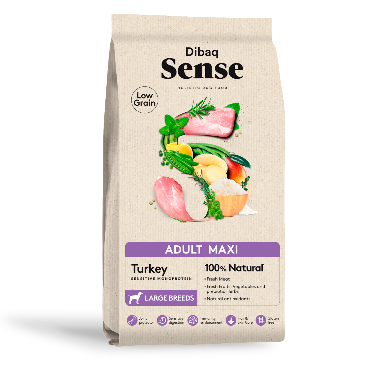 Dibaq Sense Low Grain Adult Maxi