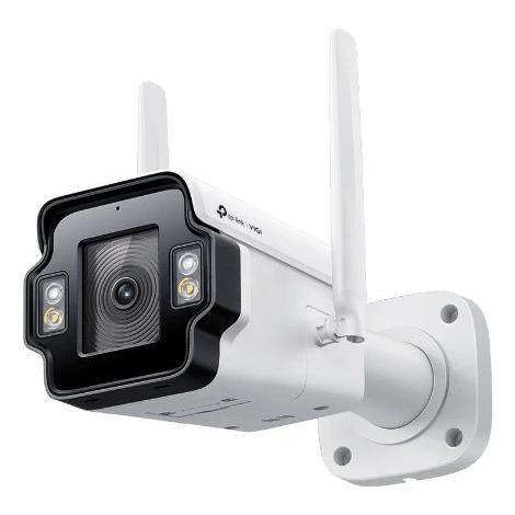 TP-Link - Cámara de vigilancia exterior en formato bala S345-4G para pared, resistente IP66 contra lluvia y polvo, con visión nocturna y resolución 2688 x 1520 píxeles para hogar y negocio
