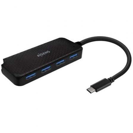 Hub USB Tipo-C Aisens A109-0715/ 4xUSB