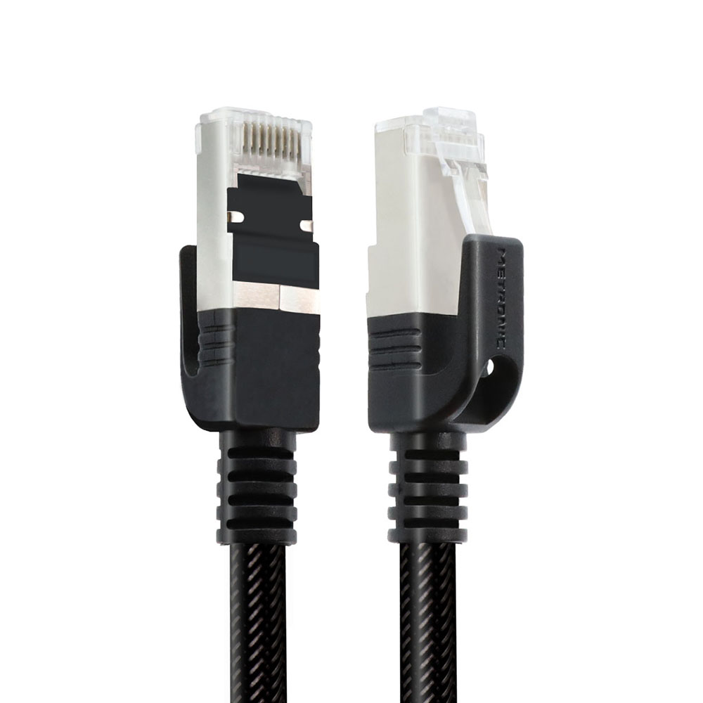 METRONIC 395634 Cable Ethernet RJ45 CAT 8 macho/macho trenzado - S/FTP blindaje S/FTP 10 m