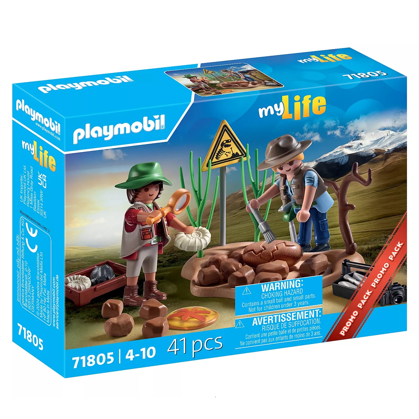 PLAYMOBIL - EXCAVACIÓN PALEONTOLÓGICA, 71805, TIENDA CON LICENCIA OFICIAL