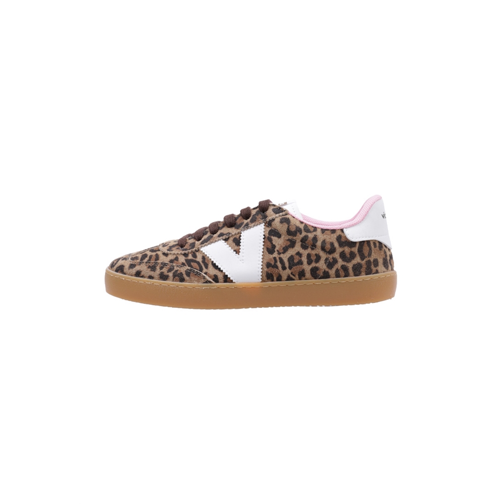 victoria BERLIN SERRAJE LEOPARDO Deportivas Planas Mujer Animal print