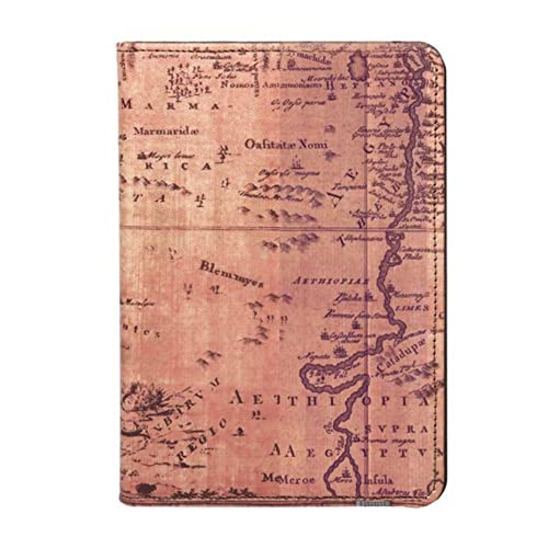 Silver HT - Funda Universal Case Egypt para Ebook Reader de 6 Pulgadas Compatible con Kobo Aura 2, BQ Cervantes, Sony Reader, Amazon Kindle, Wolder... Diseño Egipcio, Color Marrón
